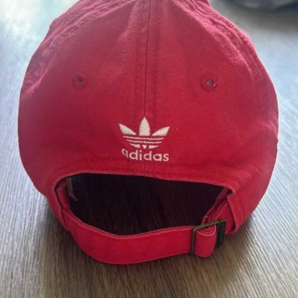 Adidas Original Red Cap - Cloth Strap